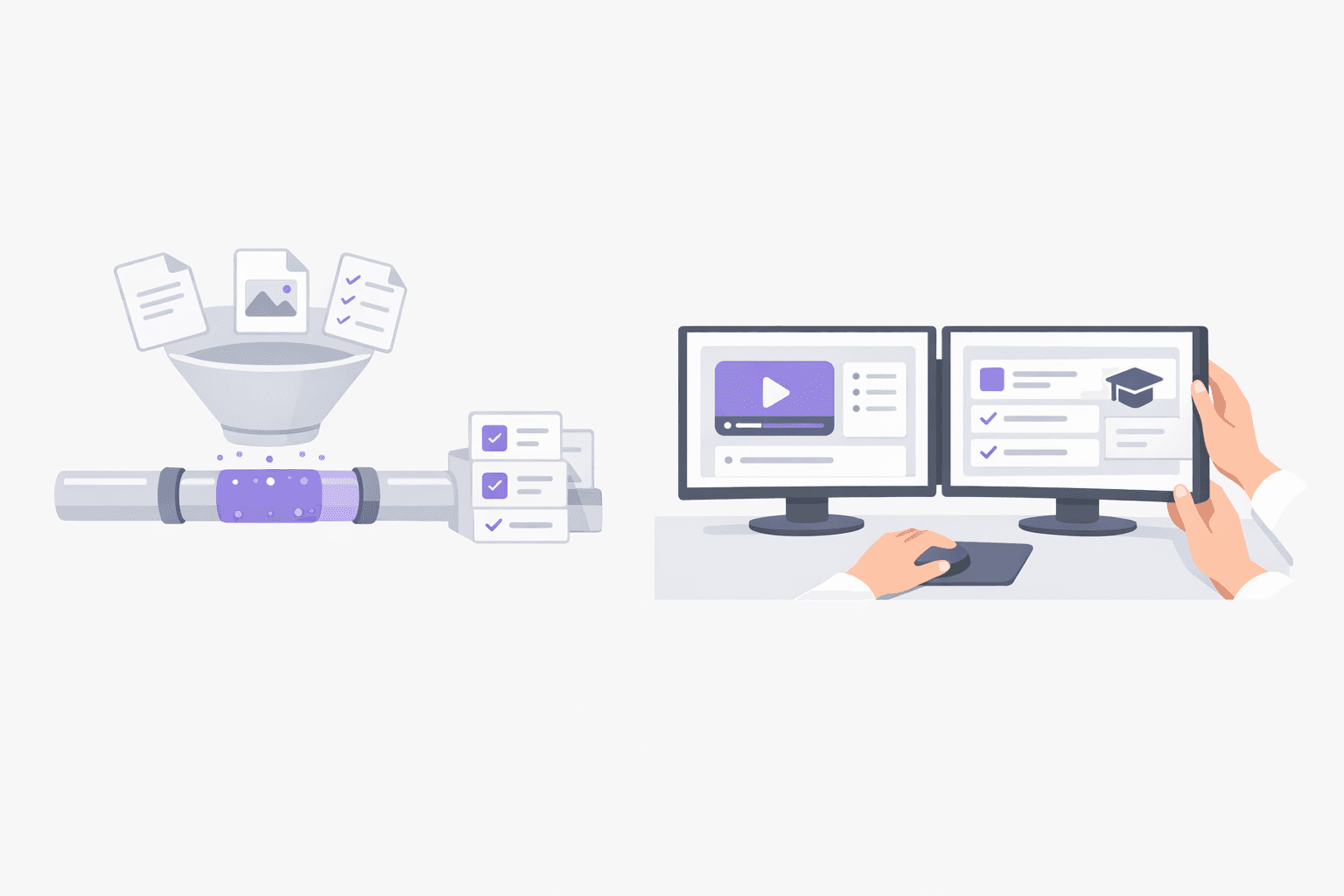 Cómo crear cursos automáticamente con IA
